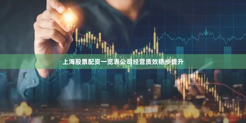 上海股票配资一览表公司经营质效稳步提升
